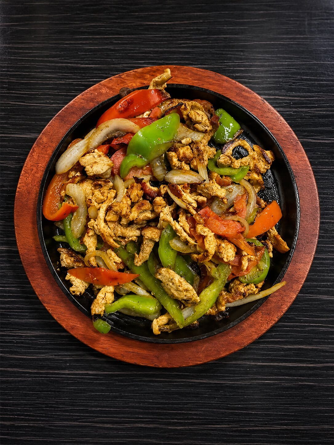 Fajitas at El Meson
